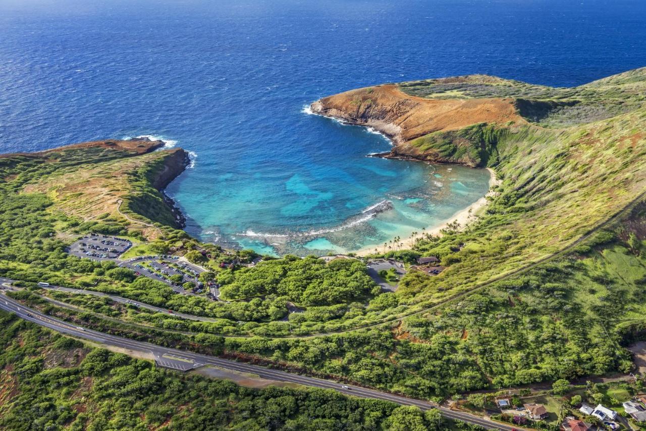 Апартаменты Aqua Palms Waikiki Ocean View Lanai Parking Included Гонолулу Экстерьер фото
